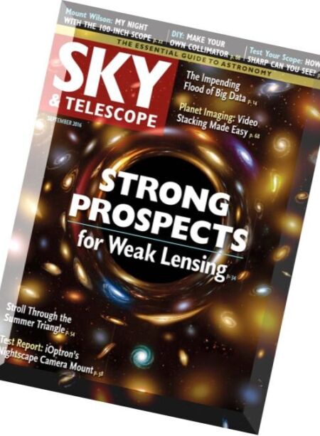 Sky & Telescope – September 2016 Cover