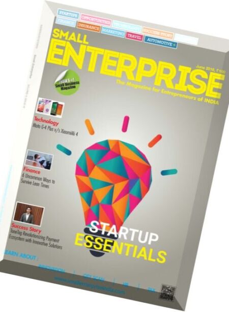 Small Enterprise – June 2016 Cover