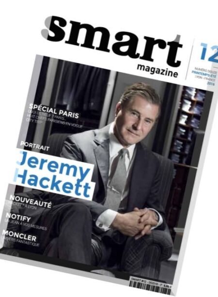 Smart Magazine – Printemps-Ete 2016 Cover