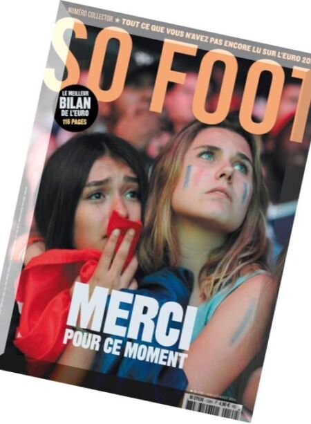 So Foot – Juillet-Aout 2016 Cover