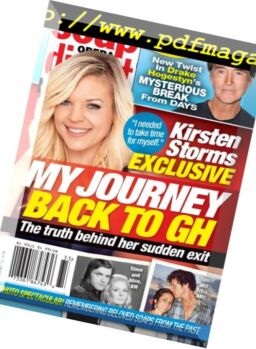 Soap Opera Digest – 15 August 2016