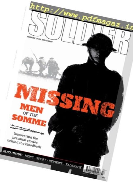 Soldier Magazine – July 2016 Cover