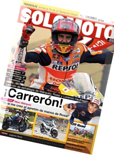 Solo Moto Actual – 19 Julio 2016 Cover
