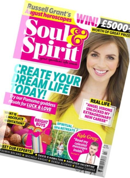 Soul & Spirit – August 2016 Cover