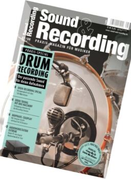Sound & Recording – Juli-August 2016