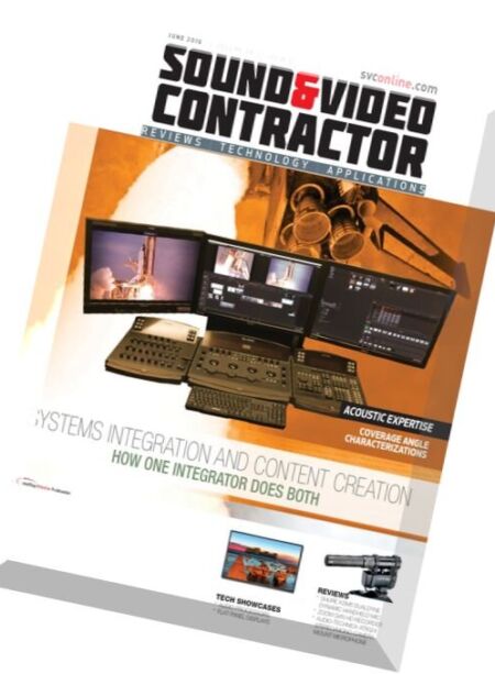 Sound & Video Contractor – June 2016 Cover