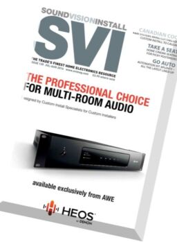 Sound Vision Install – July-August 2016