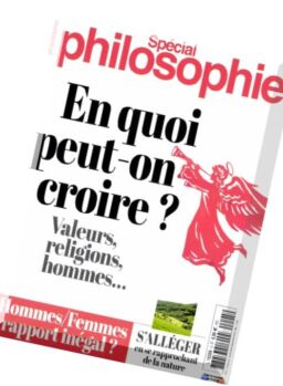 Special Philosophie – Juillet-Septembre 2016
