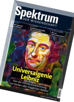Spektrum der Wissenschaft – Juli 2016
