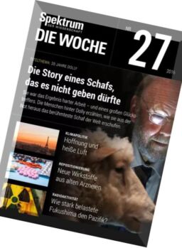 Spektrum Die Woche – Nr.27, 2016