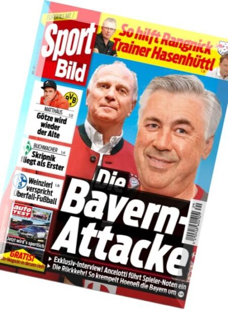 Sport Bild – 20 Juli 2016 Cover