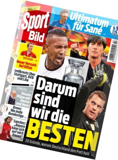 Sport Bild – 6 Juli 2016 Cover
