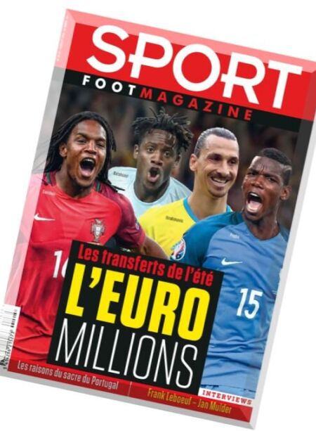 Sport Foot – 13 Juillet 2016 Cover