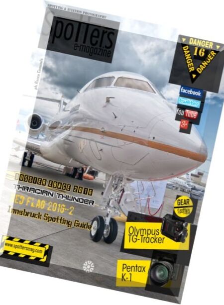 Spotters Magazine – N 16, 2016 Cover
