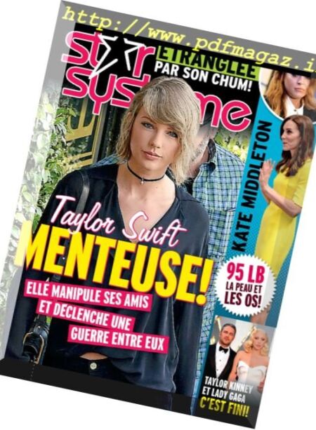 Star Systeme – 5 Aout 2016 Cover