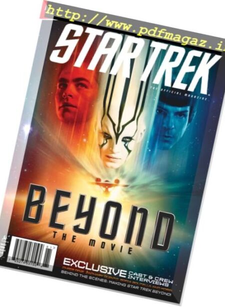 Star Trek Magazine – Beyond The Movie 2016 Cover