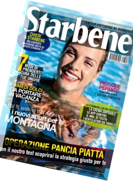 Starbene – 18 Luglio 2016 Cover
