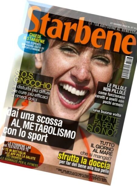 Starbene – 27 Giugno 2016 Cover