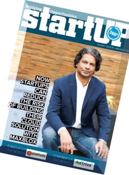 Startup 360° – June 2016 Cover