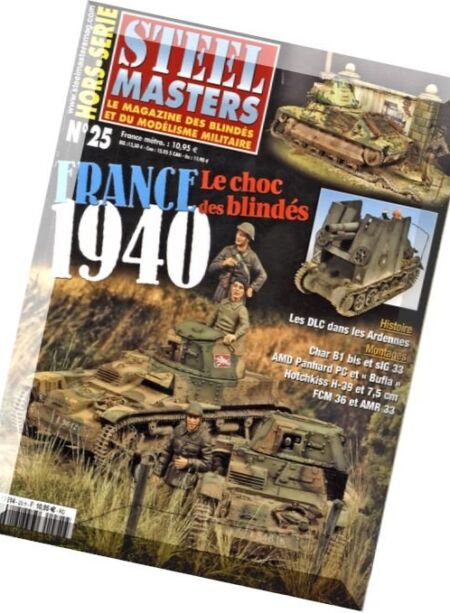 Steel Masters – Hors-Serie N 25 – France 1940 (2005) Cover