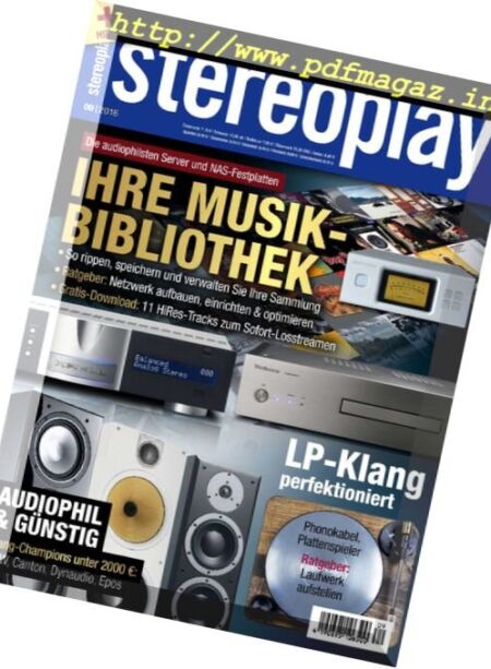 Stereoplay – September 2016 Cover