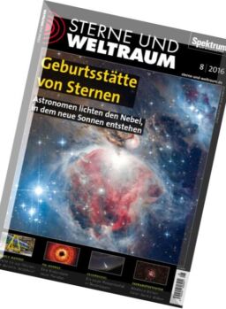 Sterne und Weltraum – August 2016