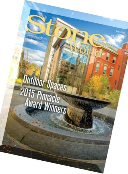 Stone World – July 2016 Cover