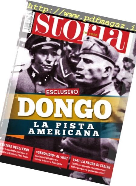 Storia in Rete – Luglio-Agosto 2016 Cover