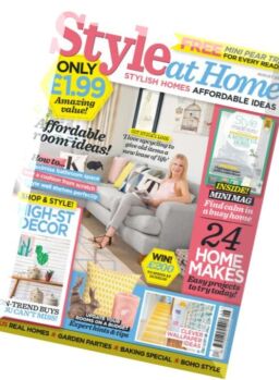 Style At Home UK – August 2016