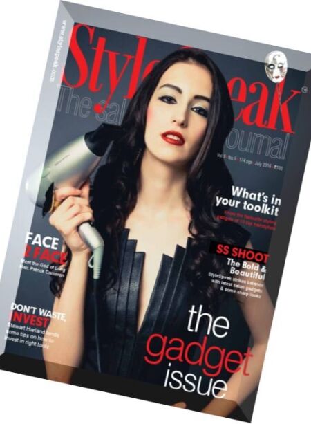 Style Speak – July 2016 Cover