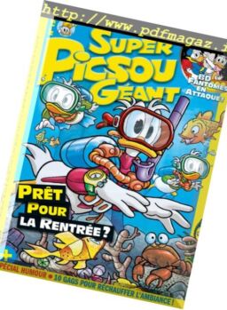 Super Picsou Geant – Septembre 2016