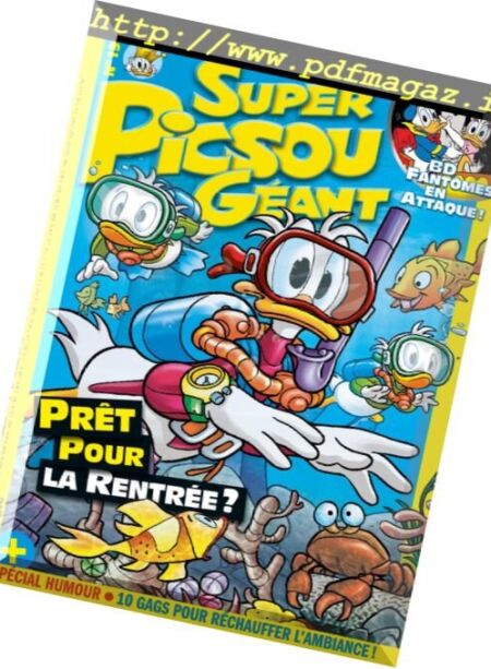 Super Picsou Geant – Septembre 2016 Cover