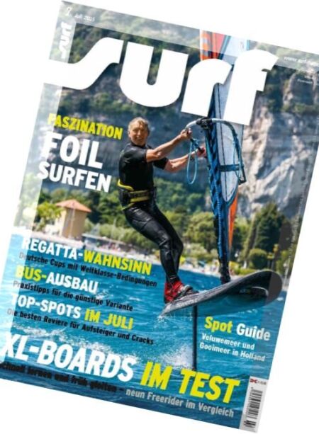 Surf – Juli 2016 Cover