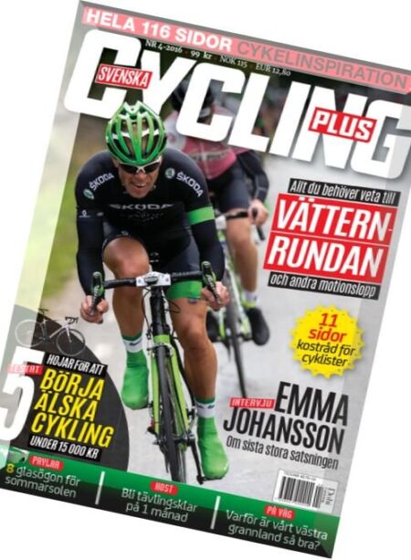 Svenska Cycling Plus – Nr.4, 2016 Cover