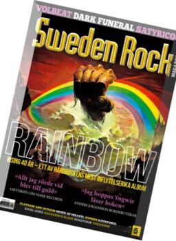Sweden Rock Magazine – Juni 2016