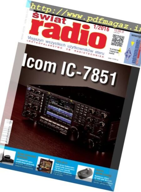 Swiat radio – Styczen 2016 Cover