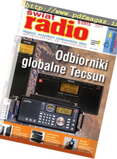 Swiat radio – Wrzesien 2015 Cover