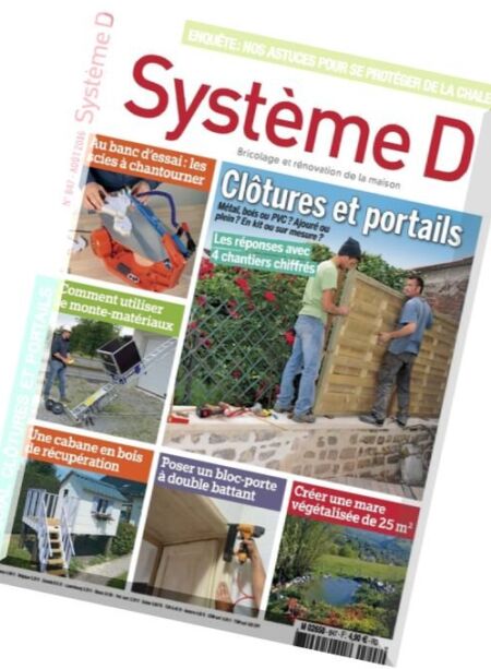 Systeme D – Aout 2016 Cover