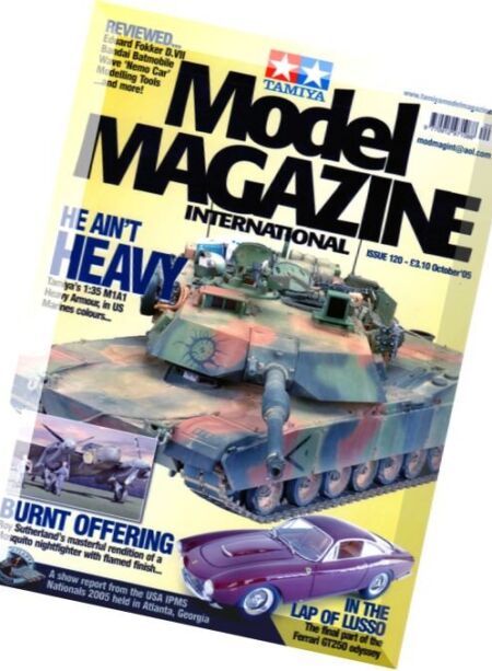 Tamiya Model Magazine International – N 120 Cover