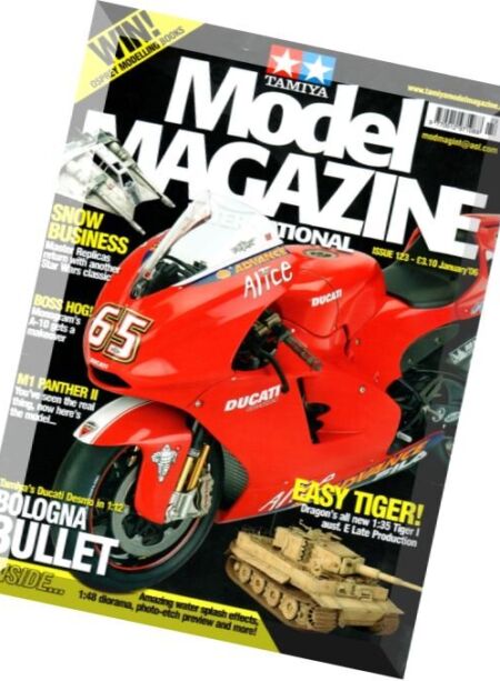 Tamiya Model Magazine International – N 123 Cover