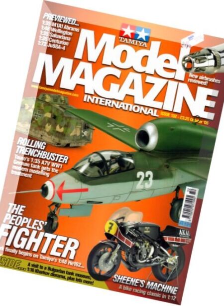 Tamiya Model Magazine International – N 132 Cover