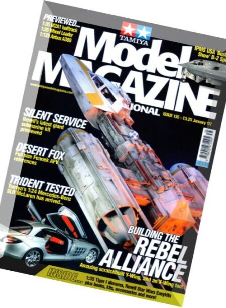 Tamiya Model Magazine International – N 135 Cover