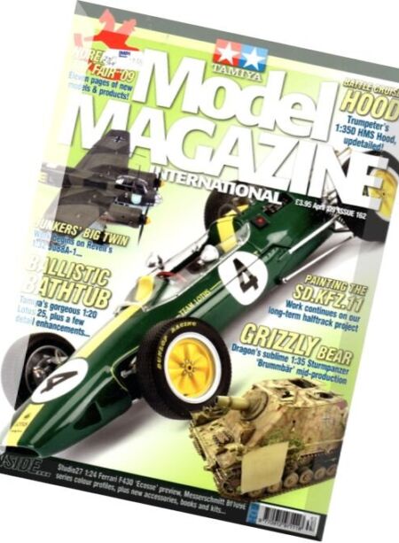 Tamiya Model Magazine International – N 162 Cover