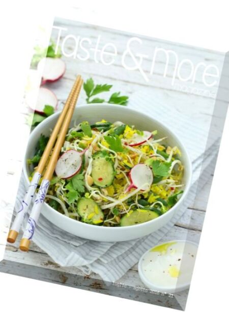 Taste & More – Luglio-Agosto 2016 Cover
