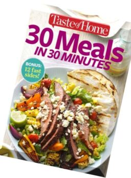 Taste Of Home – 30 Meals in 30 Minutes 2016