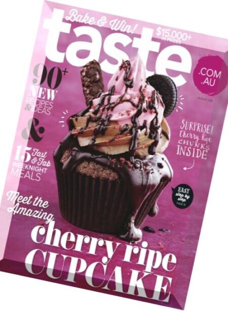 Taste.com.au – August 2016 Cover