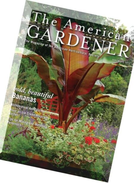 The American Gardener – July-August 2016 Cover