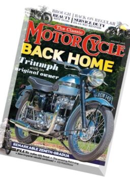 The Classic MotorCycle – August 2016