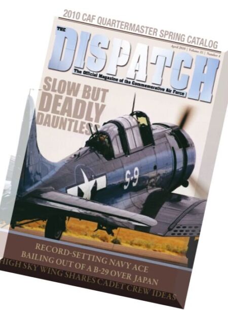 The Dispatch – April 2010 Cover
