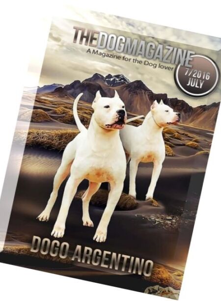 The DOG Magazine – July 2016 Cover